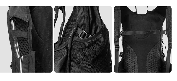 Regendicht Outdoor Tasche (schwarz)