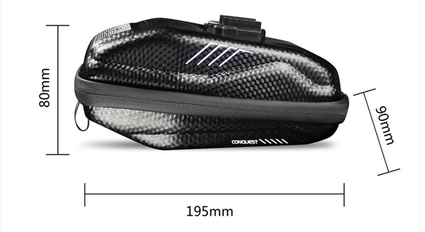 NEWBOLER 1.5L Hartschalen Fahrradsattel Tasche Wasserdicht    Produkt Detail: Name: Fahrradsatteltas